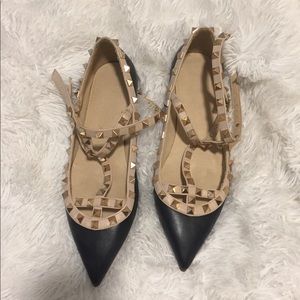 Studded flats